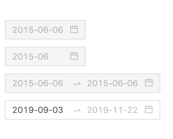 antd-datepicker-disabled.png disabled concept on a Datepicker component in Ant Design.